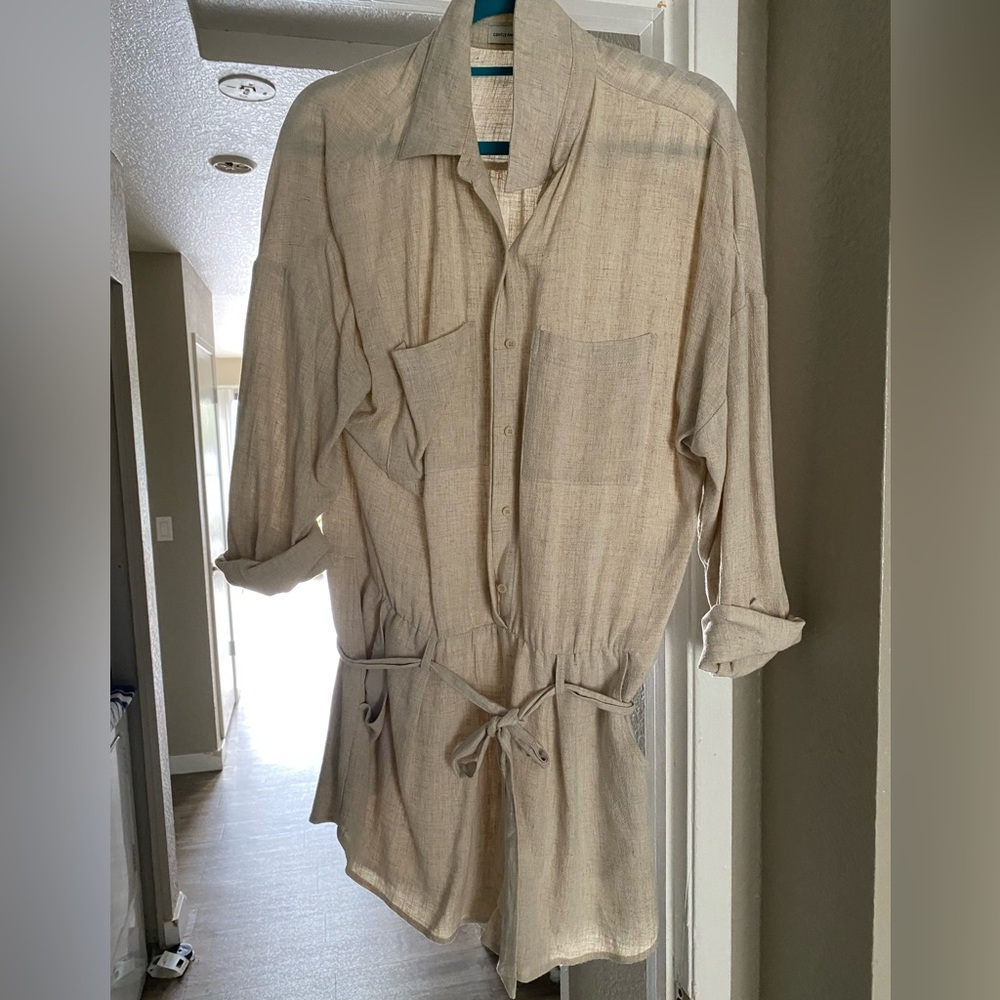 Tuscan romper. Breathable and super cute